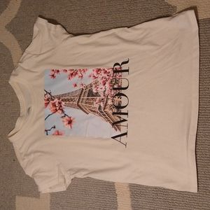 Amour Eiffel Tower t shirt